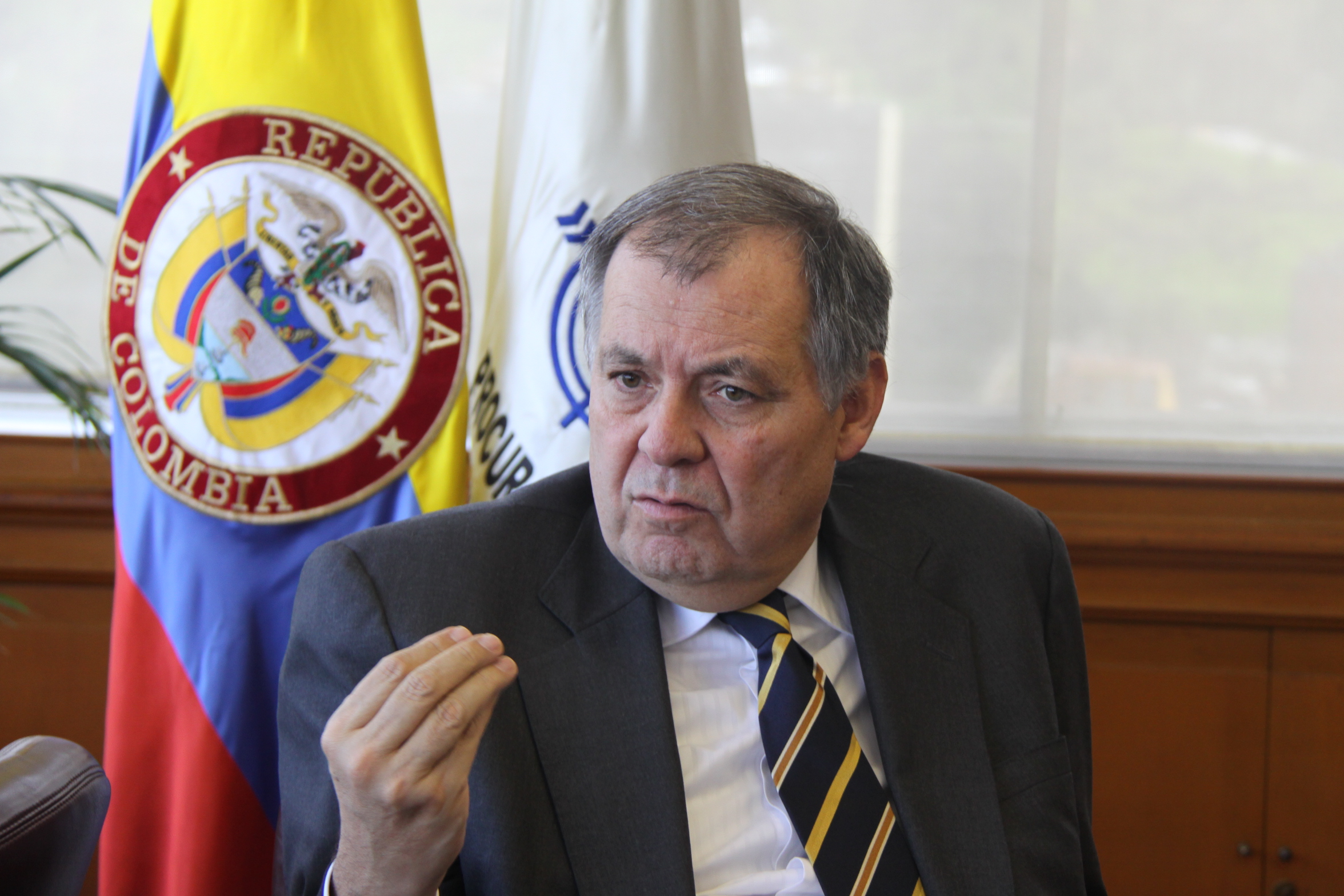 El Partido Conservador respaldó la amonestación que lanzó Ordóñez a Santos
